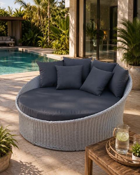 Asoleadero Jalisco Rattan Cerrado