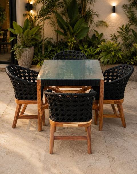 Comedor Equipal Nylon Bejuco