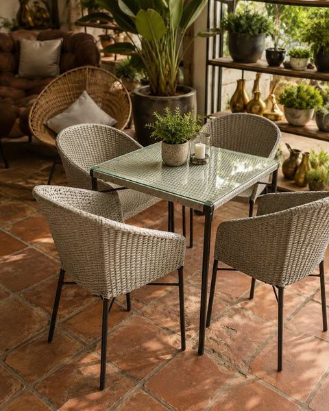 Comedor Equipalito Rattan Cerrado
