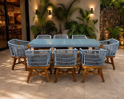 Comedor Milan Nylon Rafia Recto