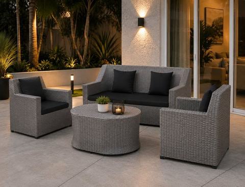 Sala Isabella Rattan Cerrado